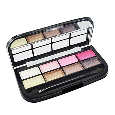 paleta com 8 sombras ultra shimer