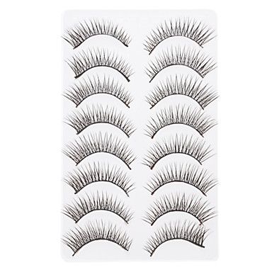 8 pares de cilios postiços